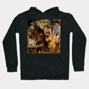 The Coat of Many Colours by Ford Madox Brown Hoodie